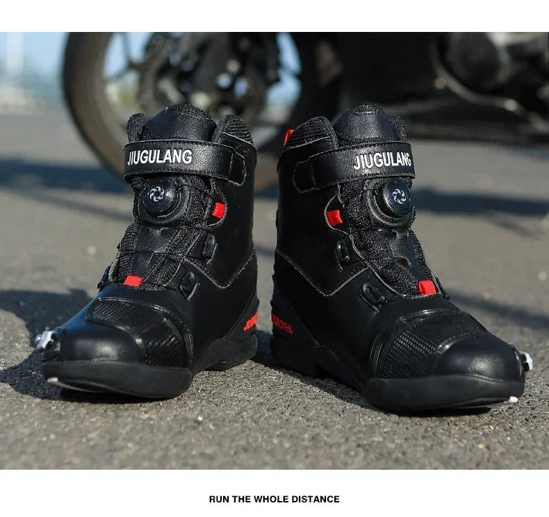 Bottes Moto Cuir