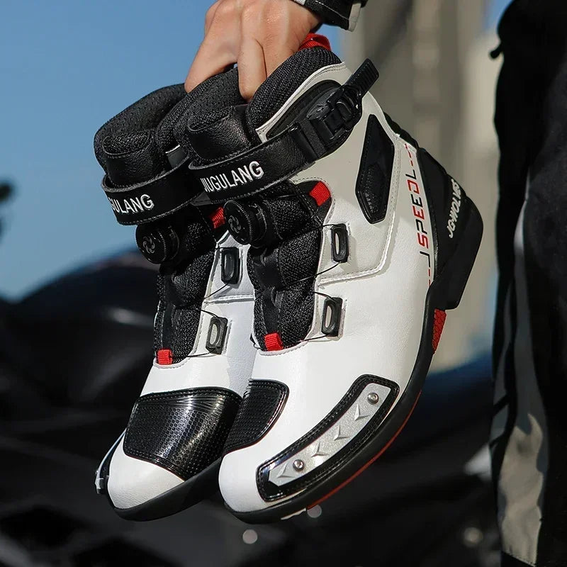 Bottes Moto Cuir