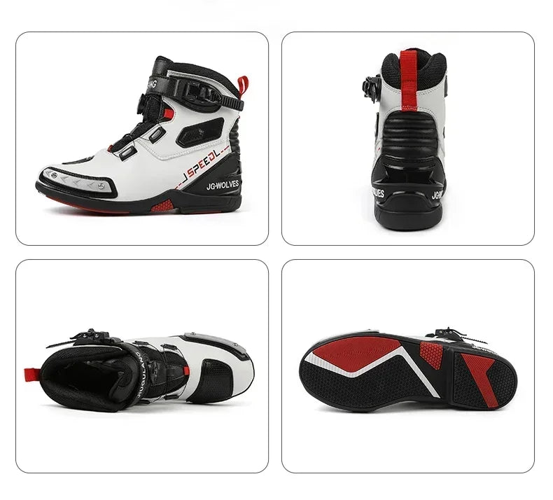 Bottes Moto Cuir