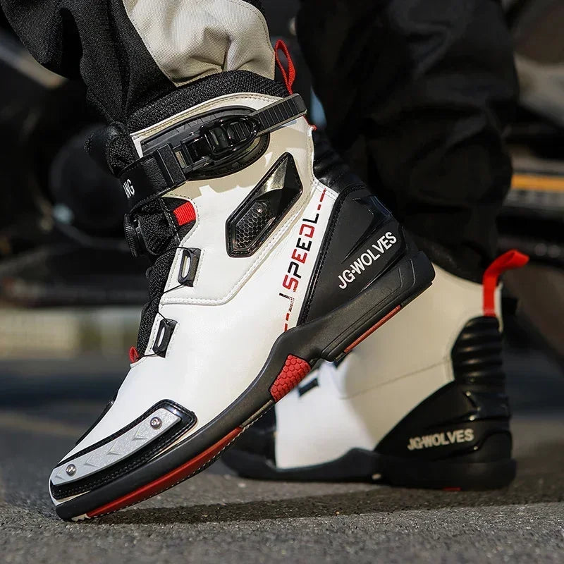 Bottes Moto Cuir