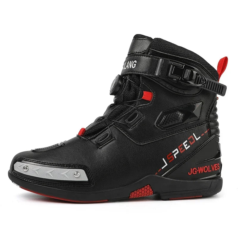 Bottes Moto Cuir