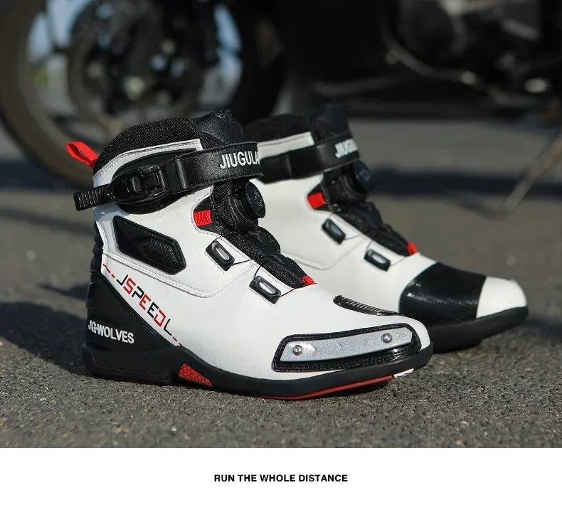 Bottes Moto Cuir