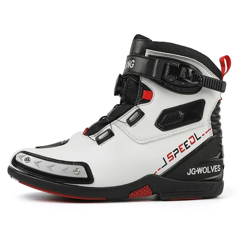 Bottes Moto Cuir